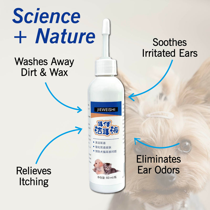 PET Ear Cleaner Soothe Itchy & Inflamed Ear Infection Treatment Solution Otic Advanced Ear Cleanser for Dogs & Cats - BeesActive Australia