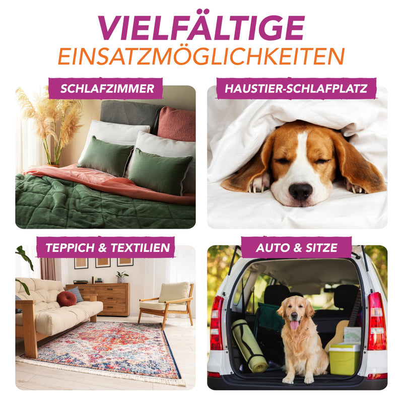 NEW Biocide-free flea treatment for dogs 500ml - Flea and bed bug repellent - Effective remedy for fleas in the house - Flee spray & flea spray for cats - Bed bug repellent solution from FUTUM - BeesActive Australia