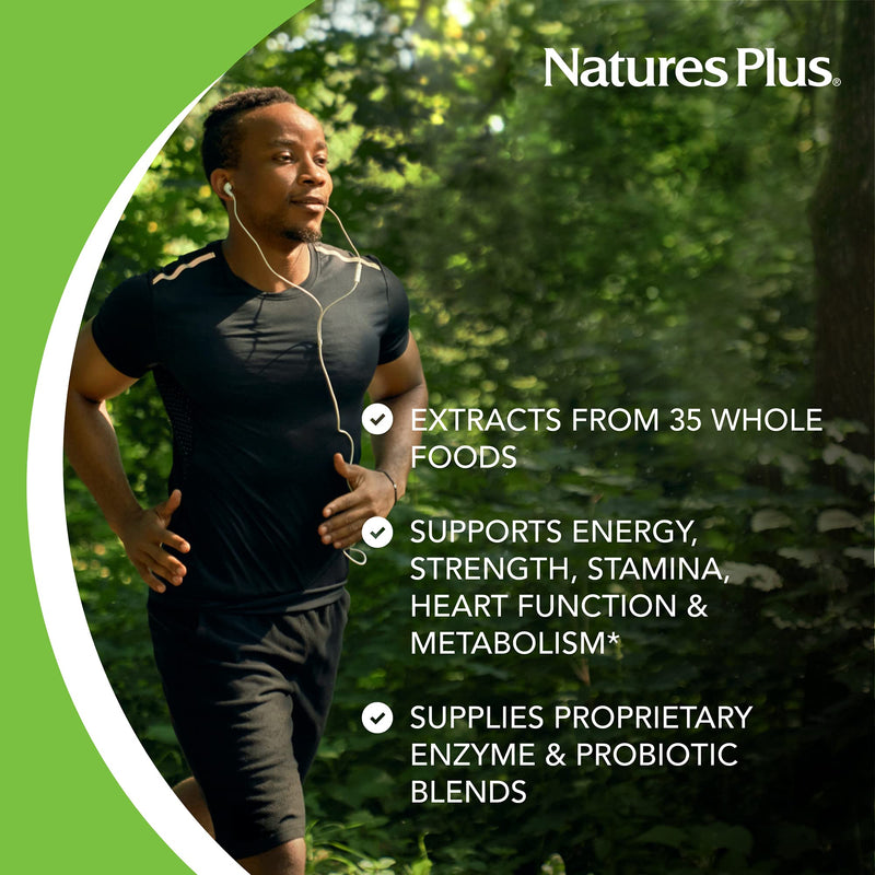 NaturesPlus Source of Life Garden Family Multivitamin - 60 Chewables - Mixed Berry Flavor - Energy, Metabolism & Digestive Health with Probiotics - USDA Certified Organic - Up to 60 Servings