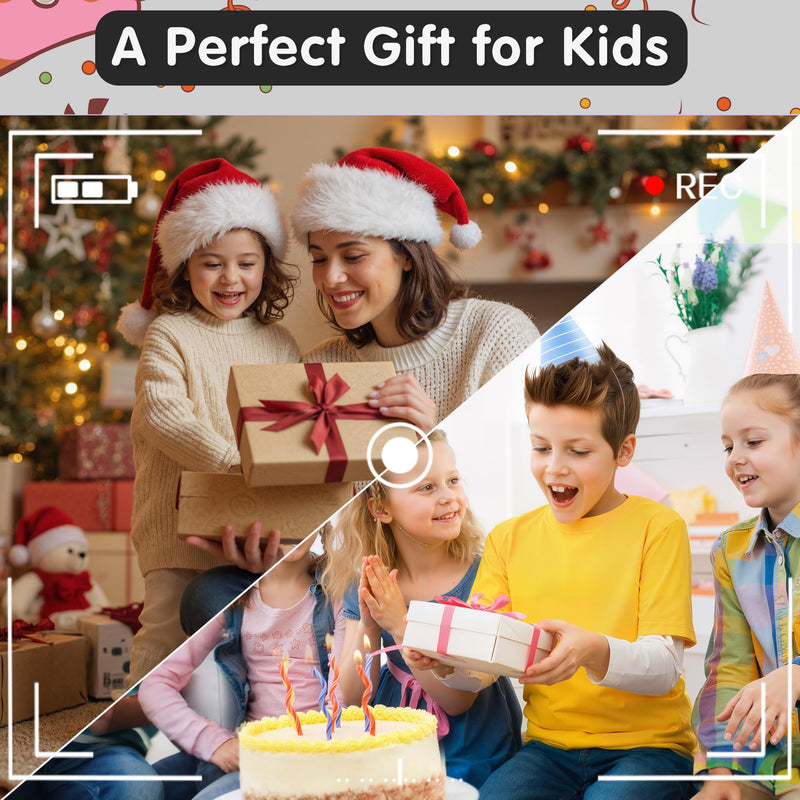 Smart Watch for Kids, Kids Smart Watch Boys, Preschool Toddler Boy Toys Birthday Gift for Boy 3 4 5 6 7 8 9 10 11 12 Years Old Black