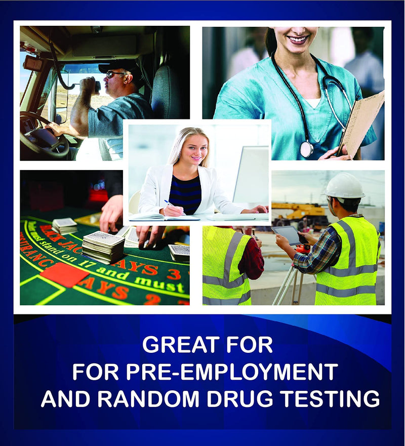 3 Pack - DrugExam Made in USA Most Sensitive Marijuana THC 15 ng/mL Single Panel Drug Test Kit - Marijuana Drug Test with 15 ng/mL Cutoff Level for Detecting Any Form of THC 3