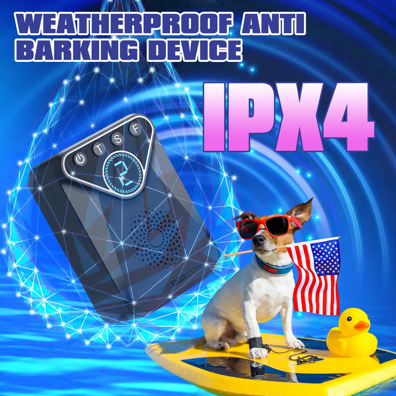 1500 mAh Rechargeable Anti Barking Device for Dogs Indoor Up to 50 Ft Range, 9 Modes Dog Bark Deterrent Devices Dog Training & Behavior Aids, Bark Box Dog Barking Control Devices Safe for Humans, Dogs Black Anti Barking Device - BeesActive Australia