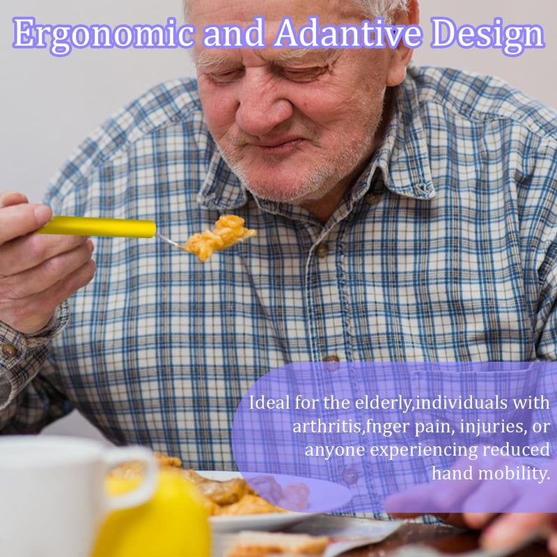 9PCS Foam Grip Tubing Foam Tubes Grip Aid Padding Tube Built Up Utensils Handle Adaptive Utensil Foams Tubing Comfort Grips for Elderly Disabled Arthritic Handicapped Utensils Tools Pens