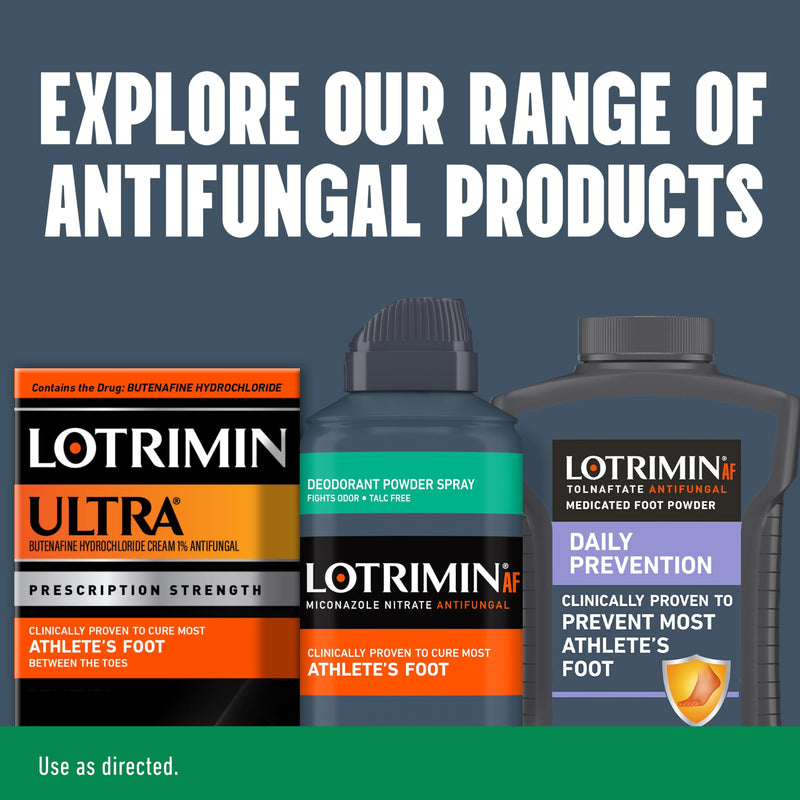 Lotrimin Medicated Deodorant Powder Spray with Miconazole Nitrate 2%, 4.6 oz (Pack of 3) Fresh 4.6 Ounce (Pack of 3) - BeesActive Australia