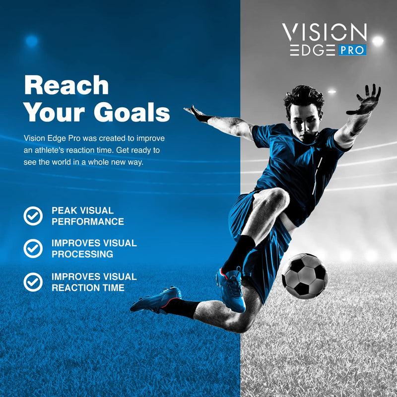 Eye Supplement for Athletes; Formula with Lutein, Zeaxanthin, and Meso-Zeaxanthin, Eye Supplements Omega 3, Essential Carotenoids for Eyes - (90 Softgels, 3 Month Supply) Vision Edge Pro 90ct - BeesActive Australia