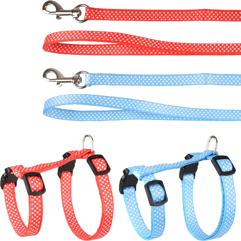 KITTEN HARNESS + LEASH AIWA 15-25CM 10MM ASSORTMENT - BeesActive Australia