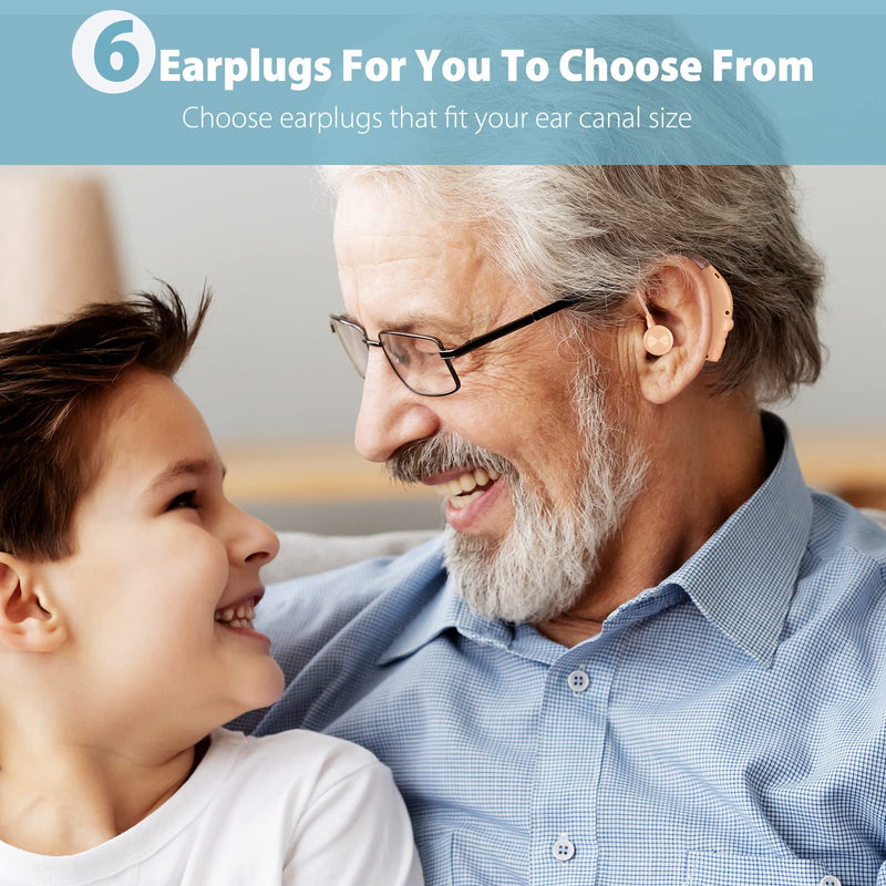 Hearing Amplifiers,Hearing Aids for Seniors,Off-white Off-white