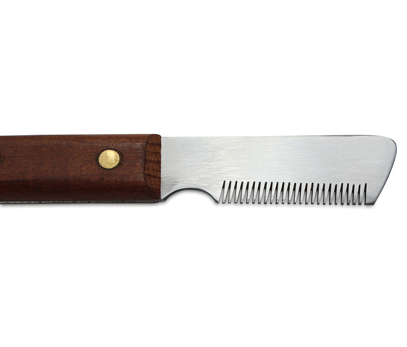 Mars Coat King Professional Dog Stripping Knife Grooming Tool, Fine Slant Tooth with Tapered Edge, Right-Handed - BeesActive Australia