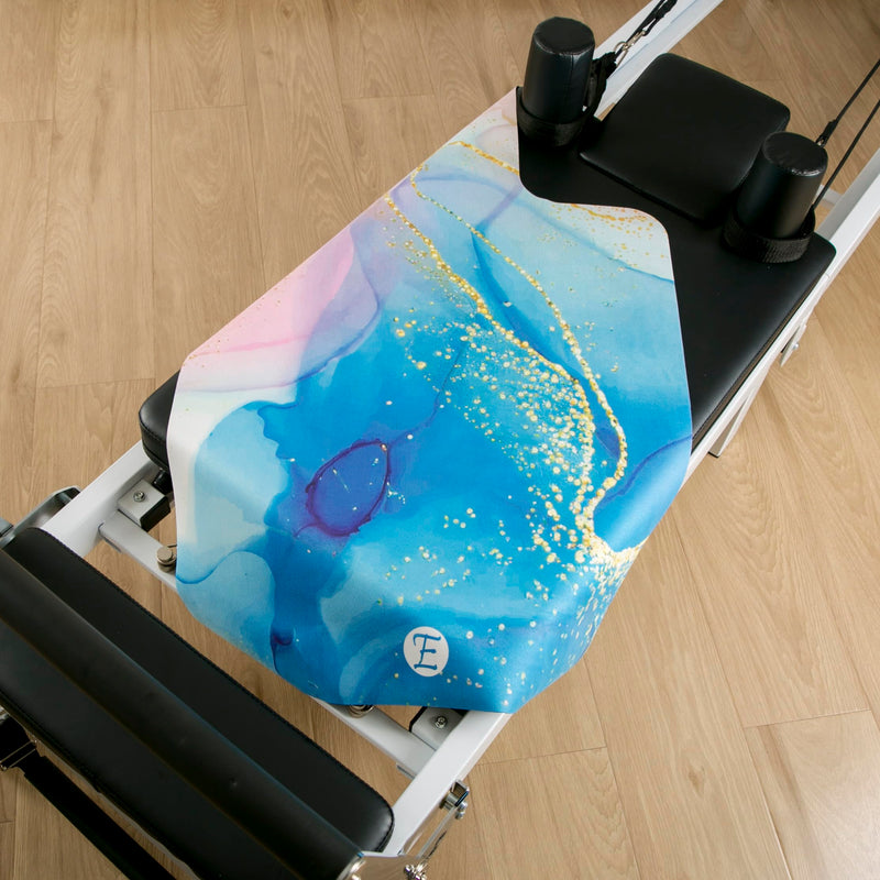 Echome Pilates Reformer Mat Towel - Non Slip, Light Weight, Easy to Wash, Portable Shinning