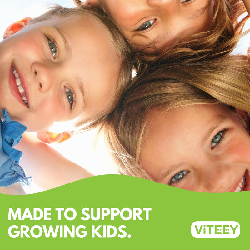 Viteey Zinc for Kids Gummies - 15mg - Tasty Chewable Berry Flavor Gummy | Immune Support - Powerful Natural Antioxidant, Kids Zinc Vitamin Supplement - Vegan, Gelatin Free, Gluten Free - 120 Count 120 Count (Pack of 1)