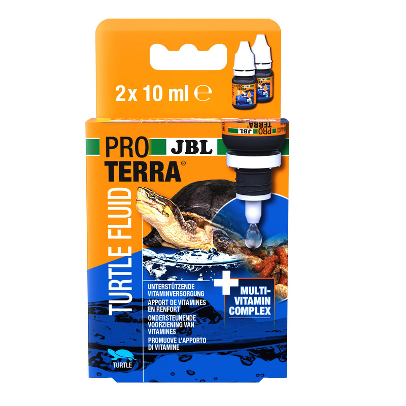 JBL Proterra Turtle Fluid 2x10 ml Liquid multivitamins for all marsh and water turtles - BeesActive Australia