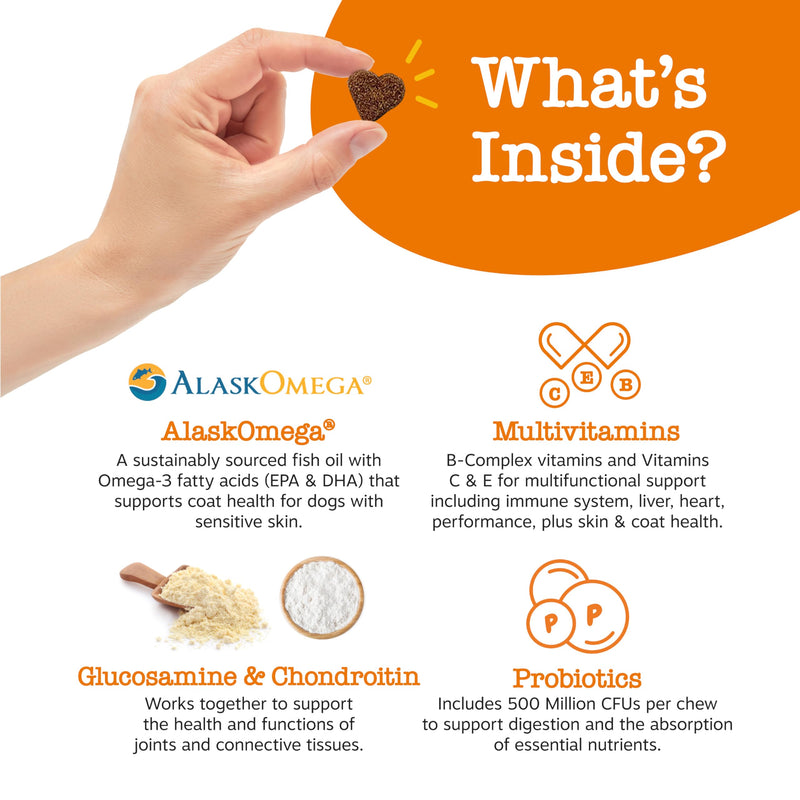 Zesty Paws Multivitamin Treats for Dogs + Probiotic Powder for Dogs