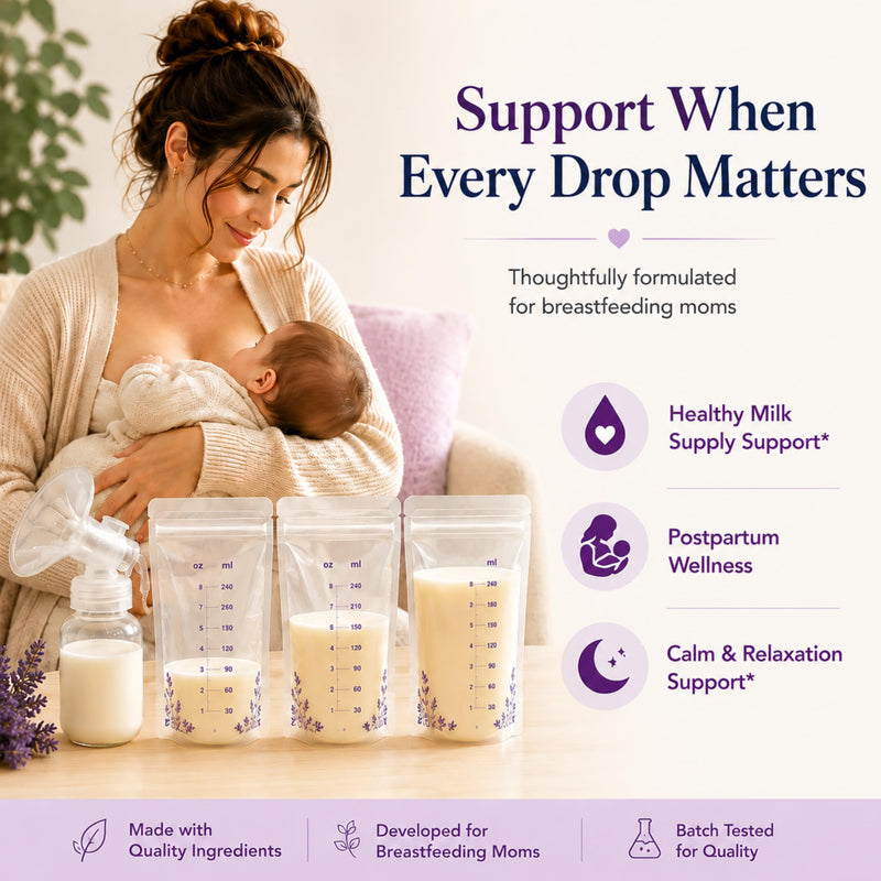 Complete Lactation Drink Mix Smoothie Supplement for Breastfeeding & Milk Supply Support with Moringa, Goat’s Rue, Shatavari, Fenugreek, Blessed Thistle, Vitamins & Electrolytes