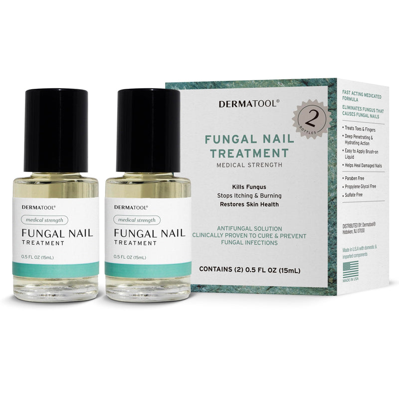 Extra Strength Toenail Fungus Treatment Antifungal Nail Fungus Treatment for Toenail - Repairs Fungal Nails Fingernails and Toe Nail Fungus Treatments 0.5 Fl Oz (Pack of 2)