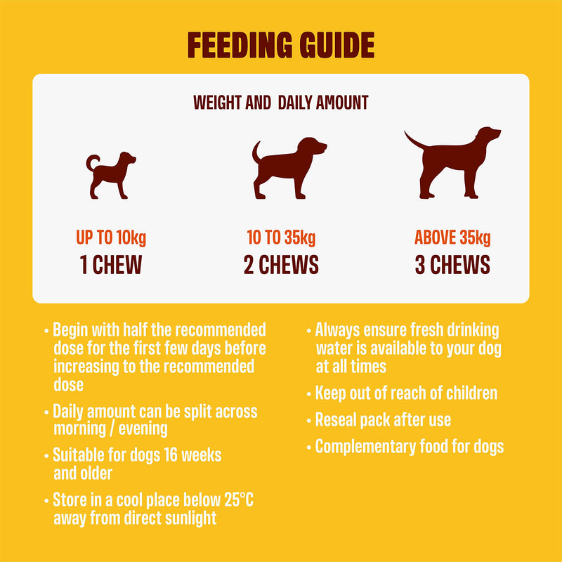 ivvi SKIN & COAT Omega 3 for Dogs Supplement (DHA) with DHAgold, Salmon Oil, Vitamin C & E, Biotin for Dogs – Itchy Skin & Itchy Dog Relief, Dog Allergy Relief, Soft & Shiny Fur - 60 Tasty Soft Chews