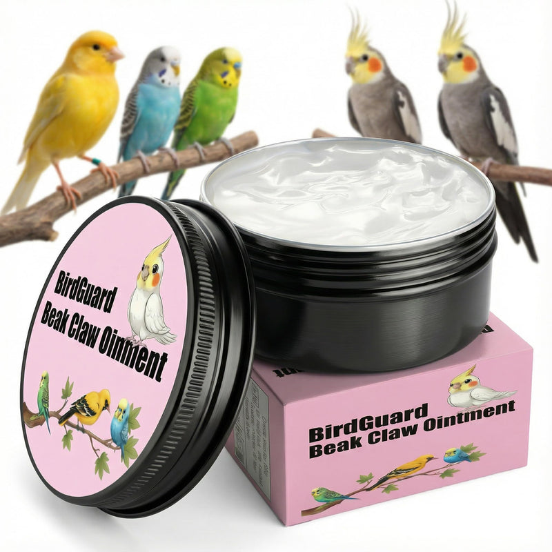 RONDURE Bird Beak Oil & Feet Repair Ointment – Soothing Care for Cracked Beaks, Rough Claws & Dry Skin, Ideal for Parrots, Budgies & Cockatiels