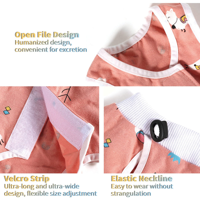 CGLRybO Cat Bodysuit After Surgery Castration Pet Medical Surgical Shirt Surgical Recovery Suits for Cats - BeesActive Australia