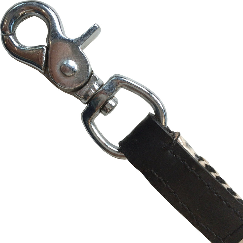 EKKIA reins with closed snaps brown-beige - BeesActive Australia