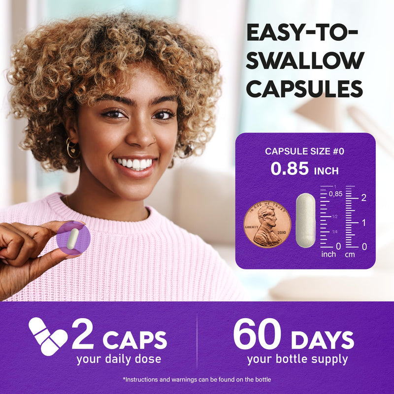 Hyaluronic Acid Supplements 1000 mg - Collagen | MSM | Boswellia | Vitamin D3, C & E - Hyaluronic Acid Capsules - Skin Hydratation & Joint Comfort Support - 7-in-1 Complex - Made in USA - 120 Capsules 120 Count (Pack of 1) - BeesActive Australia