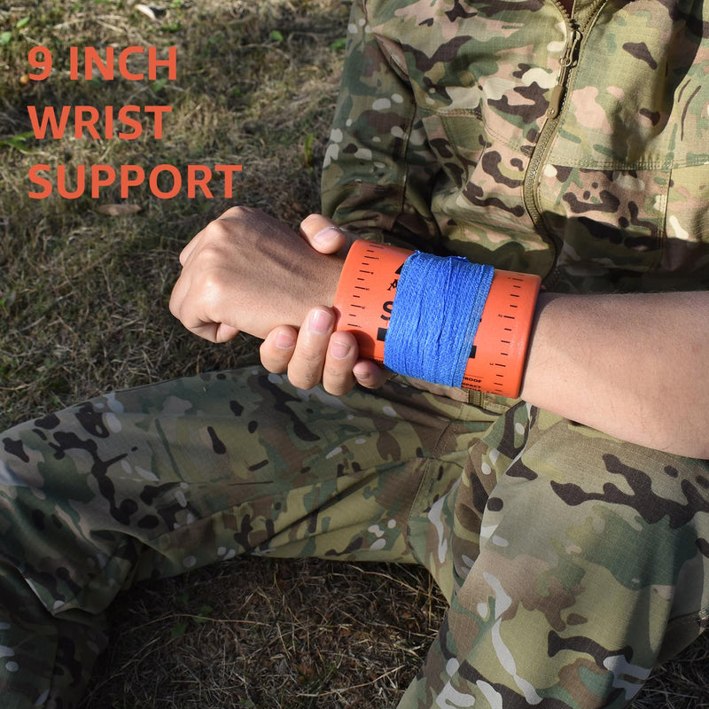First Aid Splint Set 4 Splints &2 Adhersive Tapes Combo, Ideal for Arm Leg Finger Broken Bones Fracture… 4 splint kit - BeesActive Australia