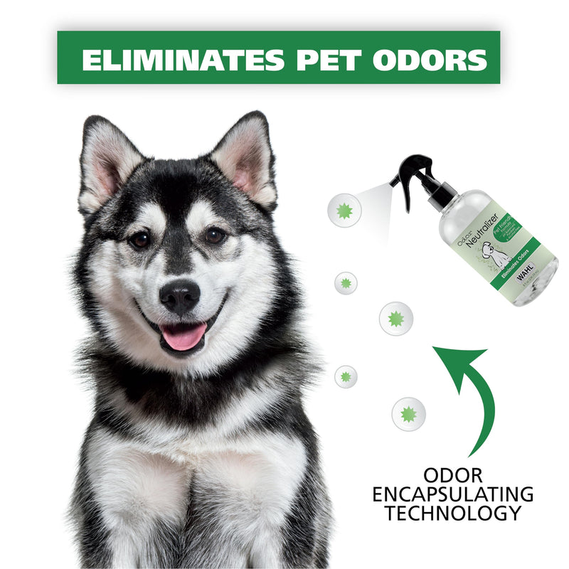 Wahl USA Scent Free Pet Odor Neutralizer Spray for Dogs Skin and Coat Perfect for Between Baths – 8 oz – Model 820012 - BeesActive Australia