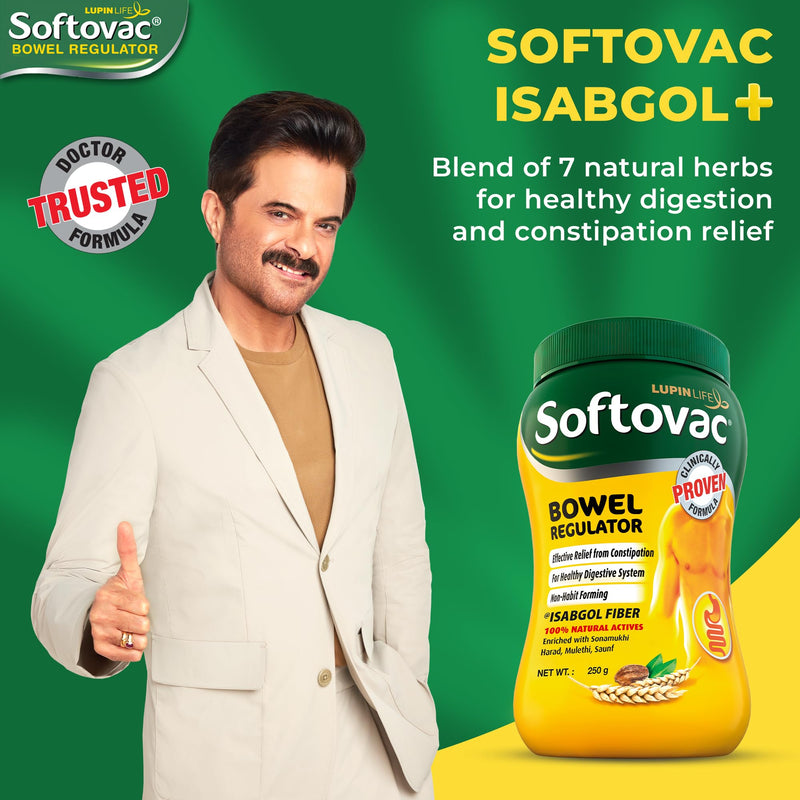 Bowel Regulator 250g - 100% Natural Actives: High Fiber Formula enriched with Sonamukhi, Harad, Mulethi, Saunf etc.