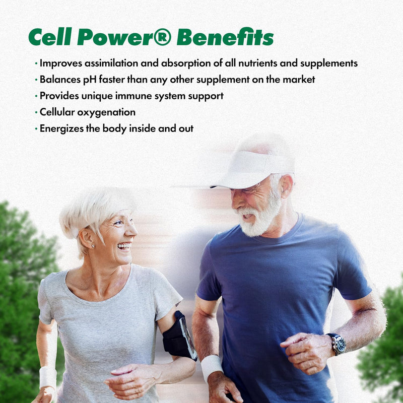 Cell Power¬Æ Oxygen Drops (2oz) - Liquid Oxygen Dietary Supplement Enriched with Beets, Grapes and Vegetable Protein - Liquid Oxygen Drops for Wellness 2 Fl Oz (Pack of 1)