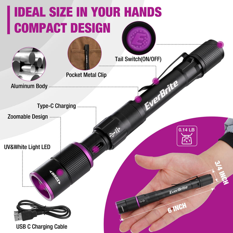 EverBrite LED Headlamp and Rechargeable Pen Flashlight - BeesActive Australia