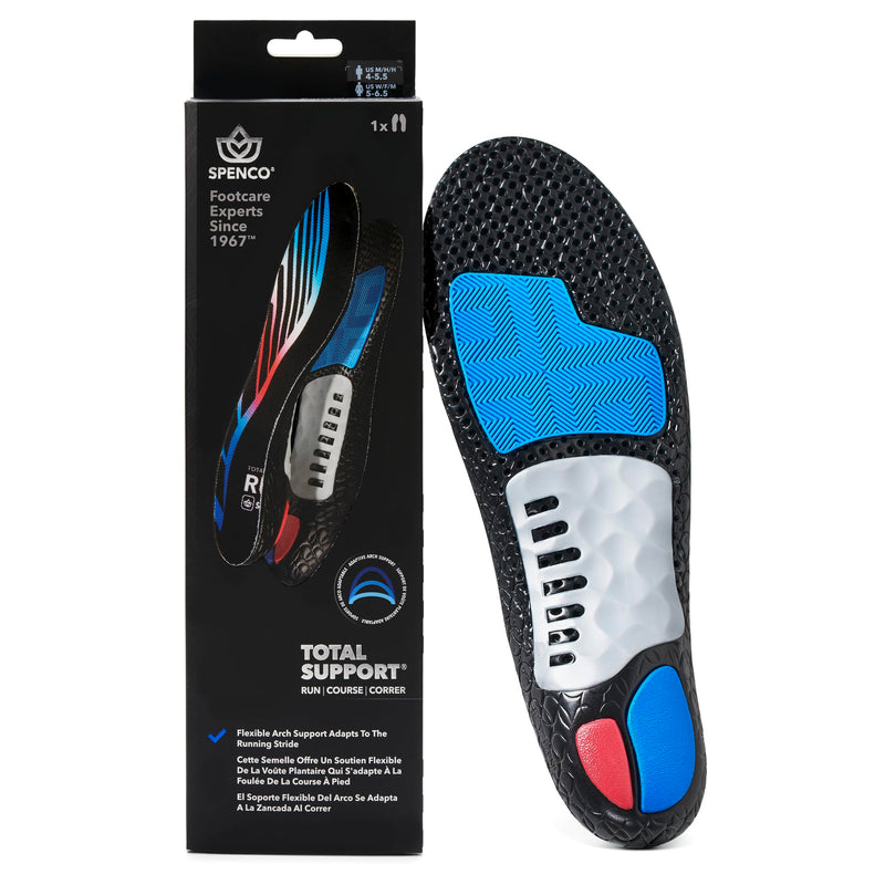Spenco Total Support Run Shoe Insole Men's 12-13.5/ Women's 13-14.5 - BeesActive Australia