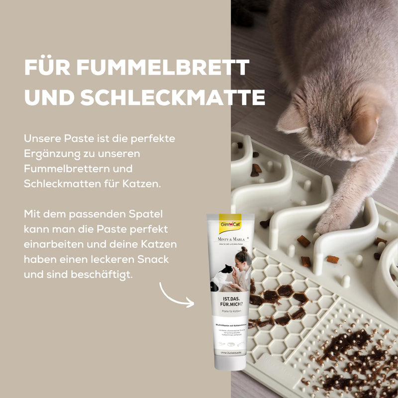 GimCat X Minty&Marla Multi-Vitamin Paste with Catnip - Delicious vitamin-rich snack refined with tasty catnip - 1 tube (1 x 100 g) - BeesActive Australia