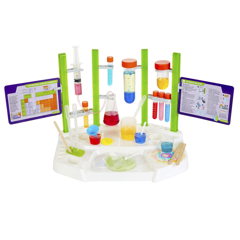 Thames & Kosmos Ooze Labs Chemistry Station Science Experiment Kit, 20 Non-Hazardous Experiments Including Safe Slime, Chromatography, Acids, Bases & More, Multi-Color - BeesActive Australia