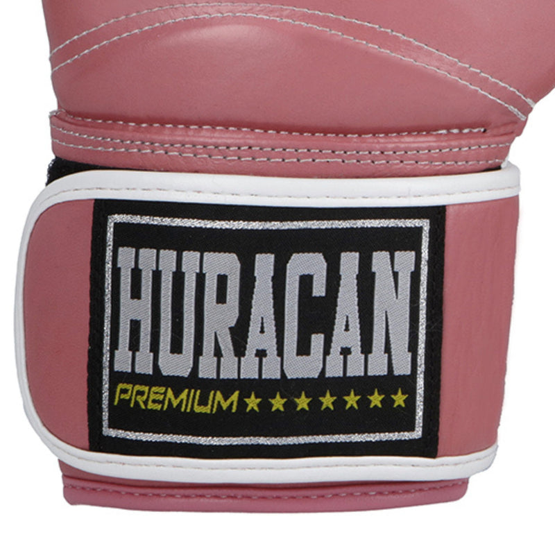 Boxing Gloves – Genuine & Synthetic Leather 10, 12, 14 y 16 Oz (Pink, 12 oz, Genuine Leather)