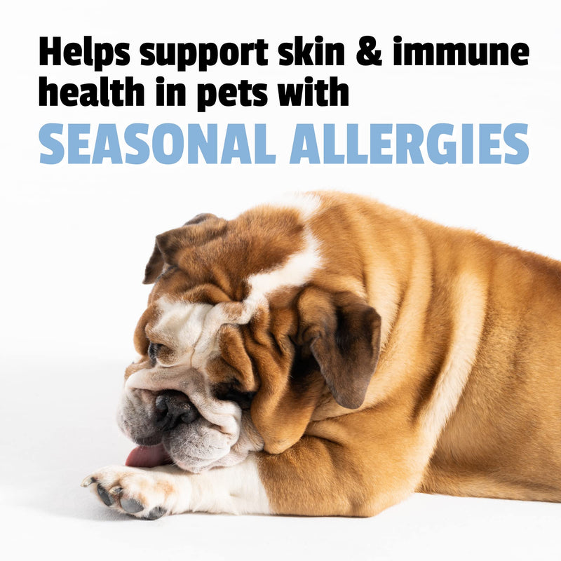 Pet Naturals Allergy Plus Calming Supplement for Dogs, Soft Chew, Duck Flavor, 60 Ct. - PawsPlanet Australia