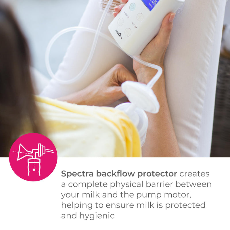 Spectra - Backflow Protector Replacement Part for Breast Milk Pump - Breastfeeding Support Essential - Compatible with Spectra Breast Pumps - BeesActive Australia