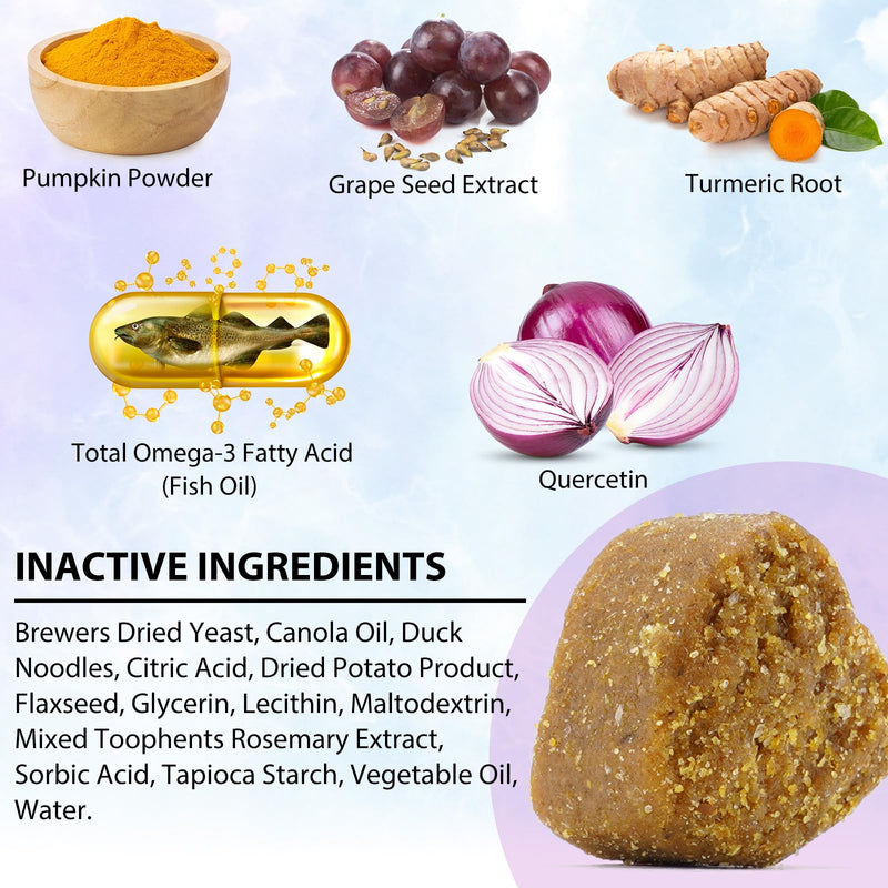 Chews for Itching and Immunity in Dogs, Relieves Immunity from Pet Allergies, Itchy Skin and Healthier Coat, Stops Paw Licking, Relieves Itching for All Breeds and Sizes - 30P - BeesActive Australia