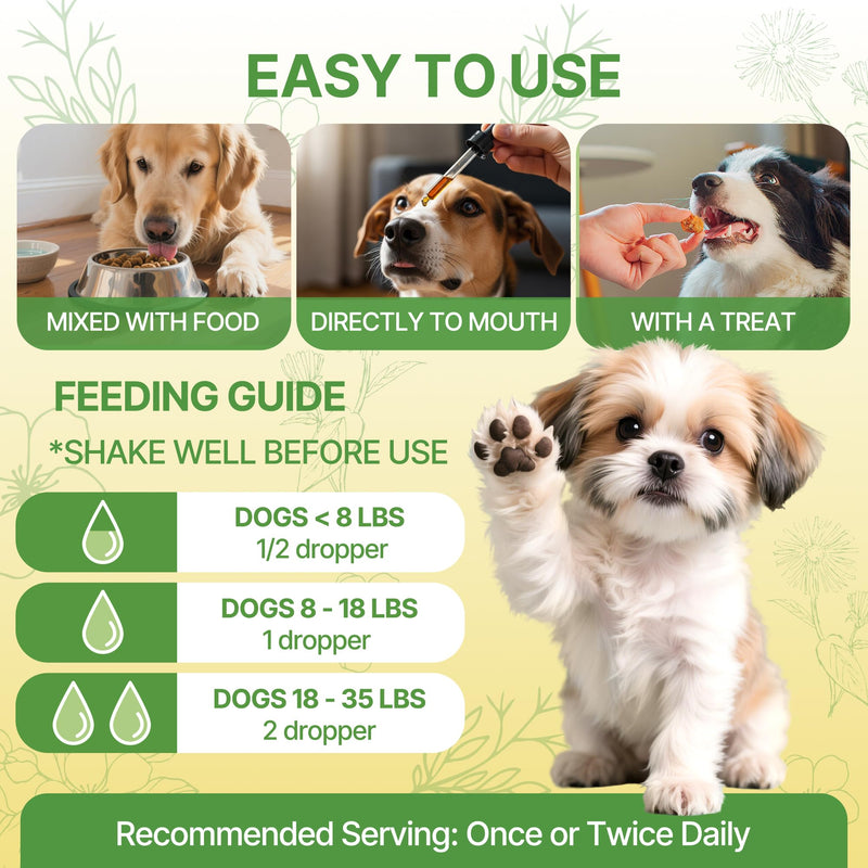 Bladder & Kidney Stones Dissolver for Dogs – Natural Dog UTI Treatment & Urinary Tract for Dogs, Stone and Crystals Fragment Flush & Prevention, Vet-Formulated Dog Urinary Tract Infection Support