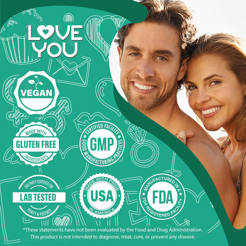 Love You 18 Enzyme Complex – Broad Spectrum Digestive Support with Amylase, Bromelain and Papain – Promotes Nutrient Absorption and Healthy Digestion, 60 Veggie Capsules