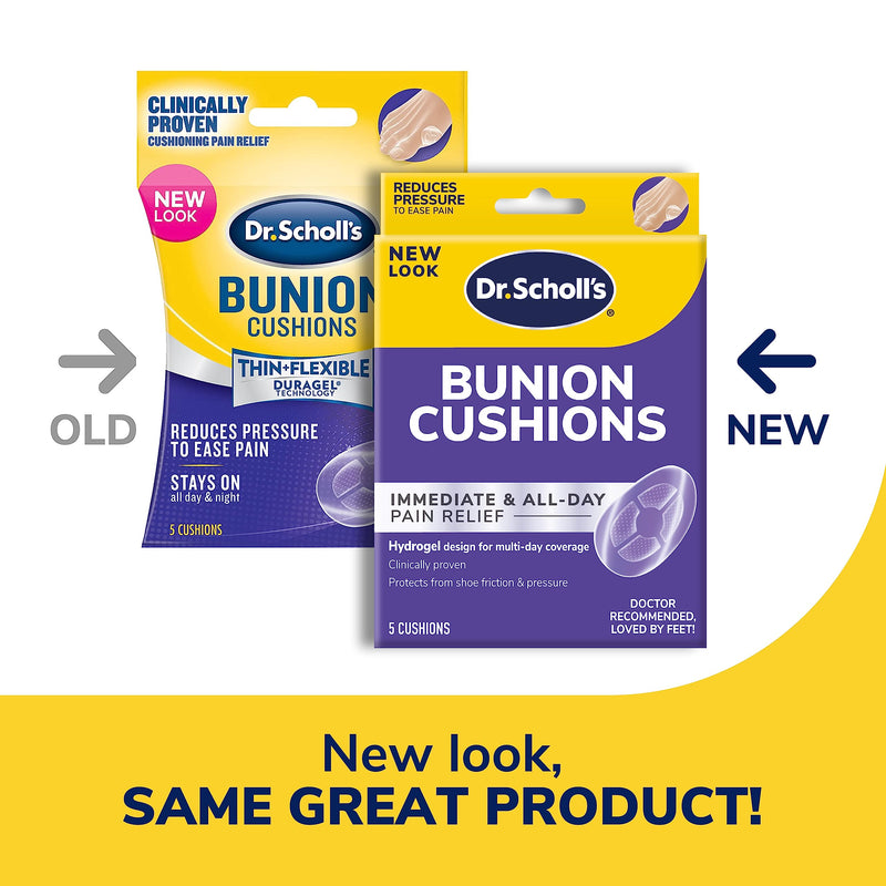 Dr. Scholl's Duragel Bunion Cushion (Pack of 3, 15 Count Total) Cushions 15ct
