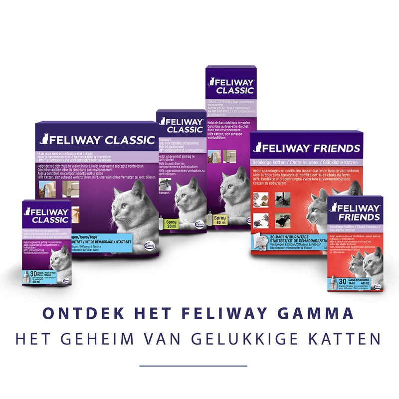 FELIWAY® Classic Spray 20 ml | Stress-free travel & transport for cats L 4 x W 4 x H 10 cm - BeesActive Australia