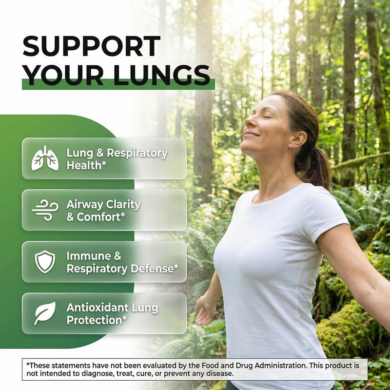 Clean Nutra Mullein Gummies for Lung Health Support with Elderberry Chlorophyll Spirulina Tart Cherry Sea Moss Vitamin C Lutein Marshmallow Root Licorice Root Superfood Greens Mucus Relief 60 Gummies