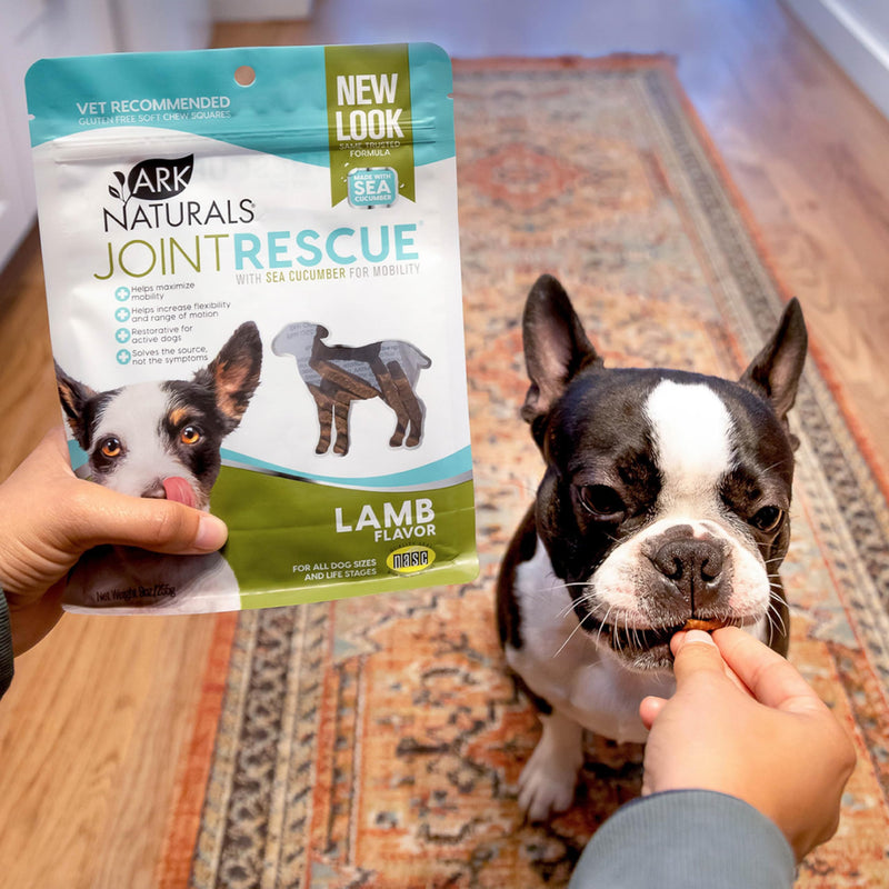 Ark Naturals Sea Mobility Joint Rescue Dog Treats, Lamb Flavor, Joint Supplement with Glucosamine & Chondroitin, 1 Pack 9 Ounce (Pack of 1) - BeesActive Australia