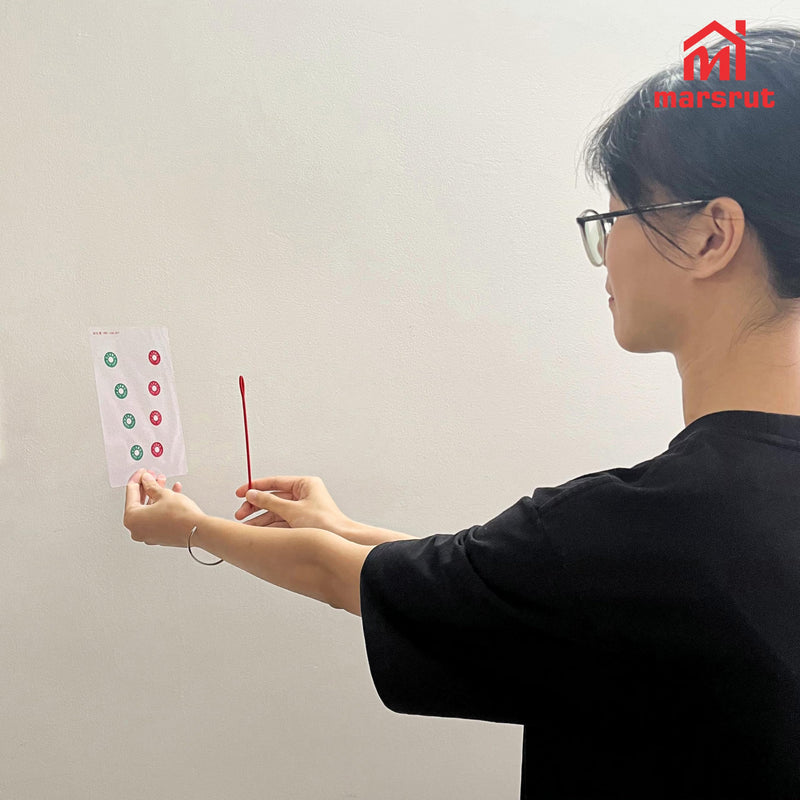 Vision Training Tool, Vision Therapy Tools, Eye Exercise Tools for Focus Training, Eye Convergence Exercises Card Therapy Device, One Set - BeesActive Australia