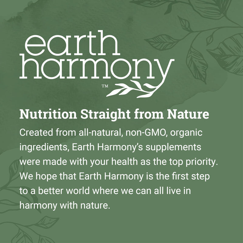 Earth Harmony Myo-Inositol & D-Chiro Inositol Supplement for Women, Ovarian & Hormone Balance for Women - Supports Normal Cycles, Fertility Supplement (120 Capsules) - BeesActive Australia