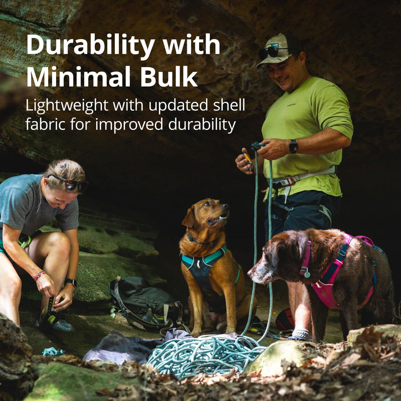 Ruffwear, Flagline Dog Harness, Lightweight and Reflective, No Pull Dog Lift Harness for Hiking, Running and Everyday Use, Blue Dusk, Medium - BeesActive Australia