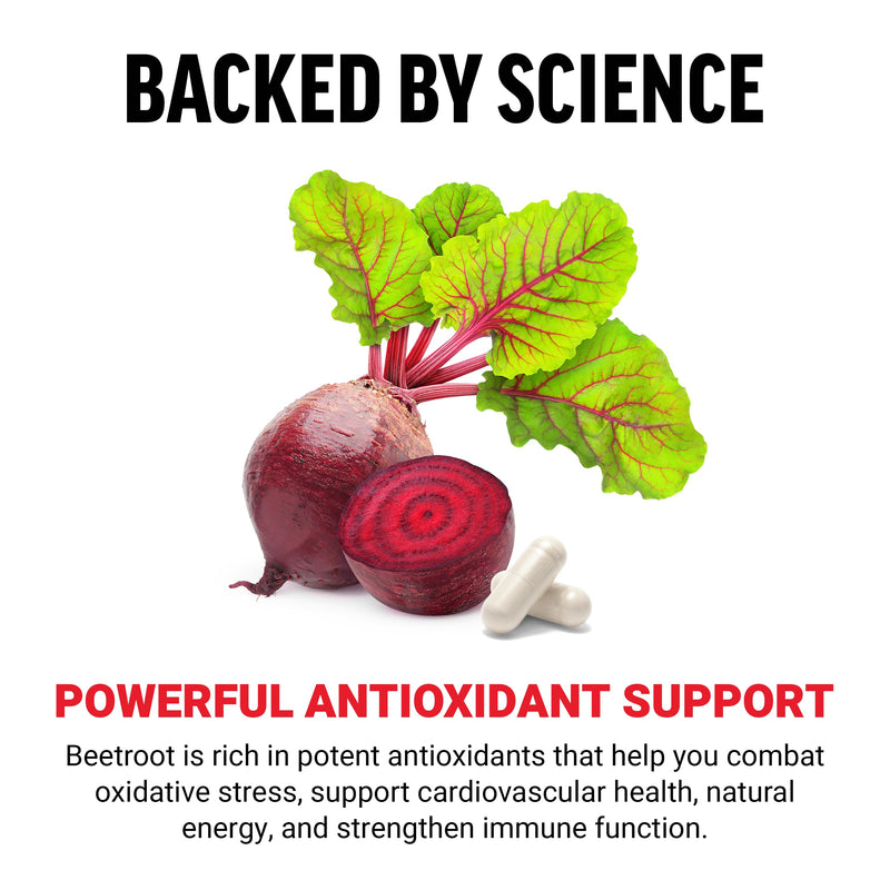 Force Factor Irish Sea Moss + Beet Root Supplement | Support Immune Health, Circulation, Natural Energy & Heart Health, with Antioxidants, Non-GMO, 120 Vegetable Capsules