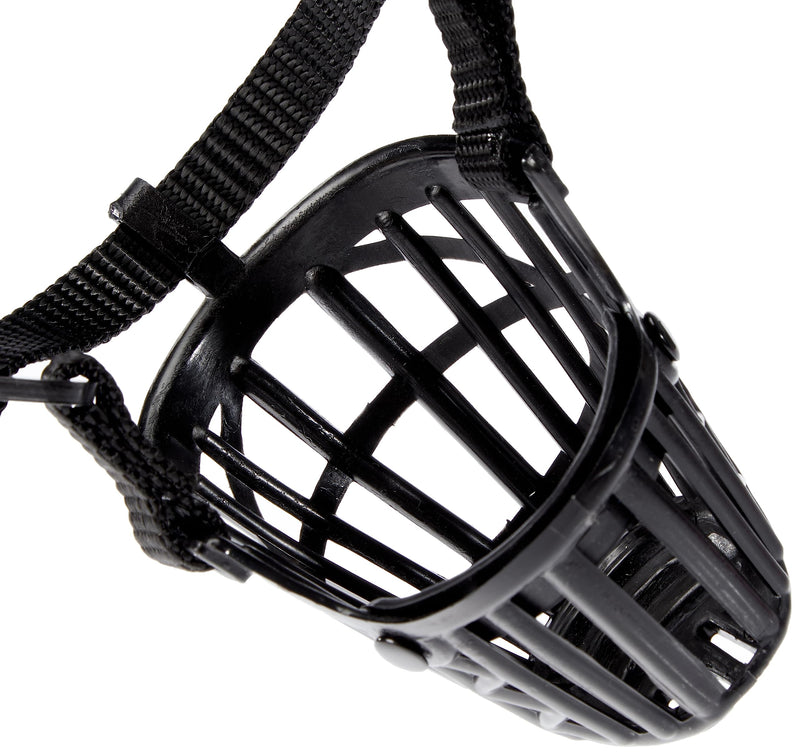 Trixie 17601 muzzle, plastic, XS, black - BeesActive Australia