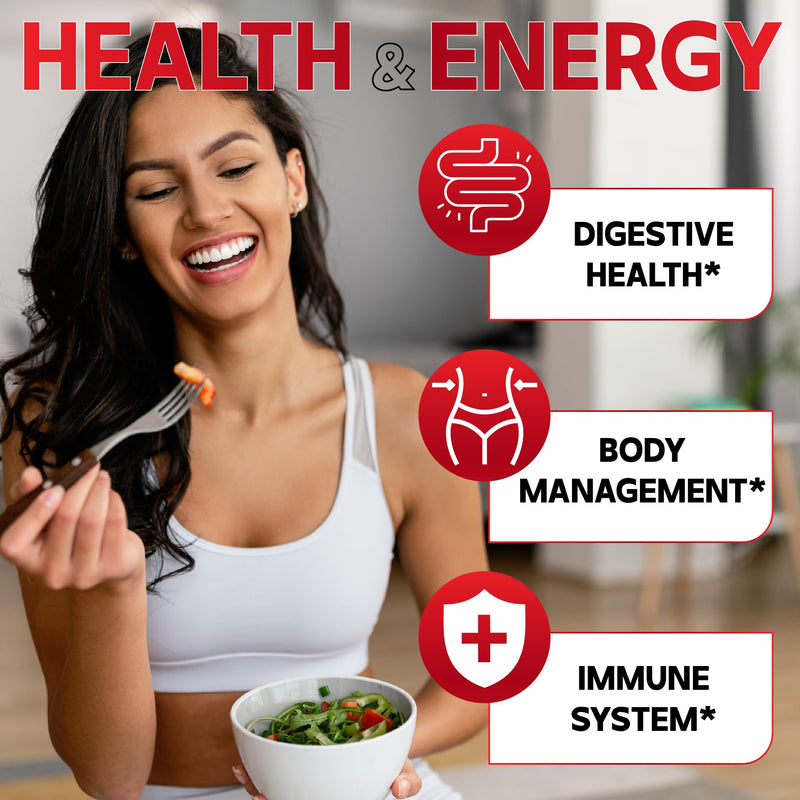 Wormwood Capsules Supplement - Extracted from Black Walnut, Cloves, Turmeric, Apple, Berberine HCl & More - 11 Ingredients Combined for Immune System, Body Management - 60 Capsules