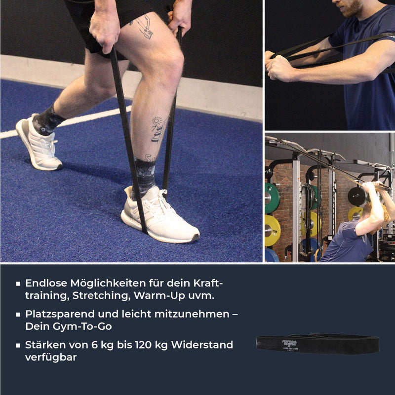 Perform Better Exercise Superband ,1" Black 1" - BeesActive Australia
