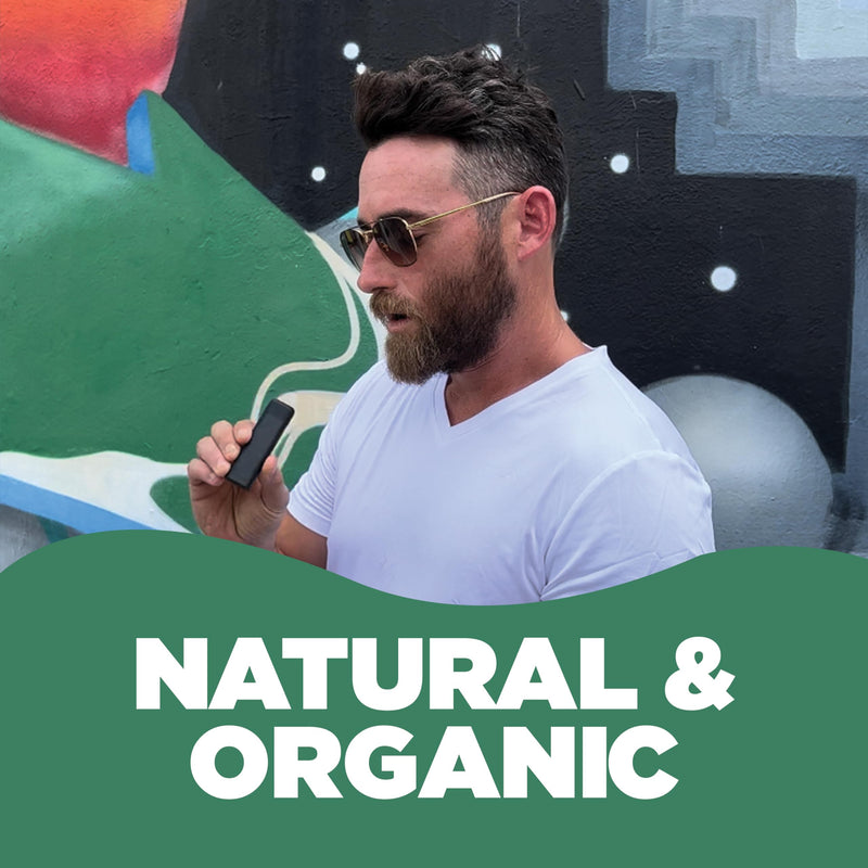 Organic Flavored Oxygen: Quit Smoking Naturally | Hold, Feel, and Puff Without Harm Tangerine - BeesActive Australia