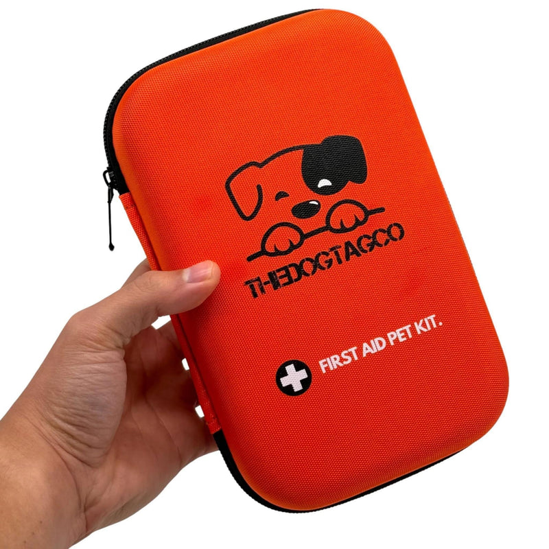 TheDogTagCo Dog First Aid Kit, Over 40 Health Supplies, Compact and Portable, Prepared for Any Pet Emergency - BeesActive Australia
